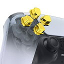 eXtremeRate ps5コントローラーに対応用人間工学に基づいたクローム分割十字キーボタン(SDPボタン)、ps5BDM-010&BDM-020&BDM-030&BDM-040&BDM-050用独立した方向ボタン、ps4全モデルコントローラーに対応