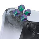 eXtremeRate ps5コントローラーに対応用人間工学に基づいた分割十字キーボタン(SDPボタン)、カメレオンデザインps5BDM-010&BDM-020&BDM-030&BDM-040&BDM-050用独立した方向ボタン、ps4全モデルコントロー