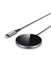 【熱くならない】NANAMI マグネット式 ワイヤレス充電器 - 超強力 N52磁石採用 超薄型 MagSafe 充電器 iPhone 16/15/14/13/12シリーズ 4/Pro(第二世代)/第三世代 くっつく充電 マグセーフ充電器 スマホ