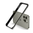 【YMXPY】iPhone15ProMax バンパー アルミ ケース メタル+シリコンフレーム 二重構造 レンズ保護 軽量 ストラップ穴 耐衝撃 バンパー (チ...