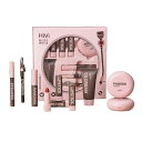 YAYAMIYA メイクアップセット ボックス セット 絶妙でカワイイ化粧品セット 口紅、パウダー、マスカラ、アイブロウペンシルのセット メイクアップセット【9点】