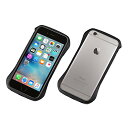 Deff ディーフ アルミニウム バンパー CLEAVE Aluminum Bumper for iPhone 6s DCB-IP6SA6 メテオブラック
