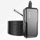 直径3.9mm ケーブル長3m iPhoneファイバースコープカメラ WIFI内視鏡カメラ AMTORIN 電波法技適認証済み ファイバスコープ wifiファイバースコープカメラ 内視鏡カメラ ios android対応 IP67防水で