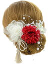 【JZOON 髪飾り】髪飾り 6点セット ヘアアクセサリー ヘアメイク ドライフラワー Uピン ヘアピン 可愛い 日常 おしゃれ 簡潔 和装 着物 袴 浴衣 シ...