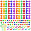 Funk Doggie 金魚すくい おもちゃ 縁日すくい うき金魚 やわらかウニボール 140個セット ポイ シミュレーションミニ金魚 水に浮く お祭り おうち縁日セット 装飾 夏祭り 景品 セット おうちでス