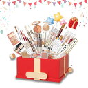MINSHZEE メイクアップセット 18PCS 福袋化粧品 メイクアップセット メイクセット 初心者 人気 口紅 リップ アイシャドウ アイシャドウパレット アイライナーペンシル マスカラ チーク コンシ
