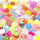 スーパーボール 50個 縁日すくい 水に浮く 弾力あり とくとく パックすくい お祭り 景品 屋台 露店 自宅 ギフト プール みずあそび 子ども会 カラフル ...