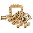 ツクロウ 室内クローラーコース組立てキット For 1/18〜1/24 クローラーラジコン (急斜面)