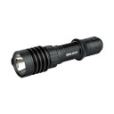 OLIGHT(オーライト) WARRIOR X 4 懐中電灯 ledライト フラッシュライト タクティカルライト デュアル充電式 2600ルーメン 高輝度 IPX8防水 小型 アウトドア 防災 警備 屋外 パトロール (ブラック)