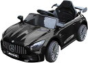 電動乗用カー メルセデスベンツ AMG GT-R 黒 BBH-011-BK Mercedes-AMG GT-R 公式ライセンス プレゼント (黒)