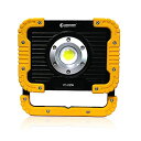 グッド・グッズ 20W LED 充電式作業灯 2500LM IP65 防水 スマホ充電 led投光器 ワークライト 昼白色 高輝度 折り畳み式 角度調整可 屋外照明 フラッドライト 作業灯 YC-02W