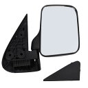 ダイハツ ハイゼット S200P S210P サイドミラー ドアミラー 右のみ 各種 右側 運転席側 87910-87540 等 目隠し蓋付き トラック カスタムパーツ 修理 交換 純正互換 社外品 (右側 運転席側)
