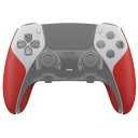 PlayVital ps5 Edgeコントローラーに対応用滑り止め汗吸収グリップステッカー、ps5 Edgeワイアレスコントローラーに対応するプロなテクスチャード加工のソフトPUハンドルグリップステッカー【