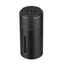 MEUS USB充電式加湿器 ポータブル加湿器 卓上 車載加湿器 アロマ 超音波式加湿器 大容量260ml ワイヤレス 空気浄化機 7色LEDライト 静音設計 オフィス 子供部屋 花粉対策に 乾燥防止 空焚き防止