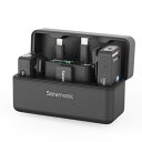 Saramonic Ultra 01 ワイヤレスマイク無線 ブラック ピンマイク クリップ式 瞬時接続 プラグ&プレイ ノイズ軽減 360°集音 6時間連続使用...