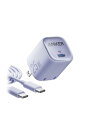 Anker Charger (25W) with USB-C & USB-C ケーブル 【USB PD 対応/PSE技術基準適合/PPS規格対応】Galaxy S24 / iPhone/iPad 各種 その他機器対応 1.5mケーブル同梱 (パープル)