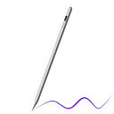MEIKEMAN Active Stylus Pencil 白スタイラス 2018年以降iPad/iPad Pro/iPad Air/iPad mini対応 軽量 耐摩 磁気吸着機能 誤作動防止機能対応 iPad用ペン 高精度 高感度 スタイラスペン 極細 Type-C急速充電 10時間使