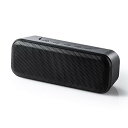 サンワダイレクト Bluetoothスピーカー 防水 風呂 小型 10W パッシブラジエーター搭載 3.5mm対応 マイク搭載 1個 400-SP086