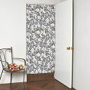 スタイルデコール(STYLE Decor) 間仕切りカーテン のれん おしゃれ 北欧 目隠し 180cm丈 86cm×180cm リリーオブザバレー W3802610
