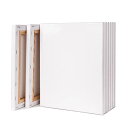 F3 8枚 セット キャンバス 張りキャンバス キャンバス画材 canvas 油絵・アクリル絵に適用 (273mm*220mm*8枚)