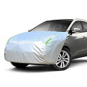 LINFEN ボンネットカバー 車カバー 厚地でしっかりし フロント 防炎 ボンネット保護カバー 裏起毛タイプ 蛍光反射ストリップ付 自動車ボンネットカバー ボディカバー ヘッドライト劣化 鳥フ