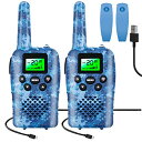 トランシーバー 2台セット USBケーブル充電 t18 トランシーバー wesTayin 隔離用 トランシーバー こども向け 免許不要 特定小電力トランシーバー...