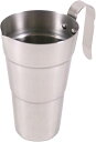 神子島製作所 18-8 酒タンポ 籐なし 2合 満水450ml 113016-01