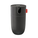 +life プラスライフ 超音波卓上加湿器 タンブラー型 ダークグレー USB充電式 スチーム ミスト 静音 乾燥 花粉症対策 小型 コンパクト LE-EHUM05DGY