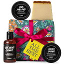 LUSH ラッシュ オール ザ ベスト All The Best ギフトセット ショッパー同梱 石けん シャワージェル スクラブ 4個アソート