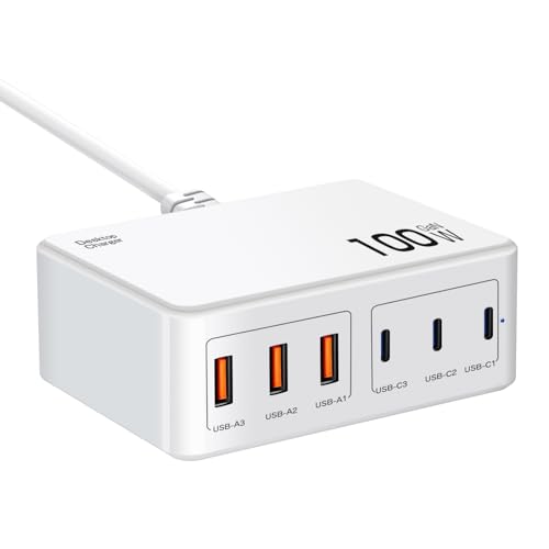USBŴ 100W ®ŴPD 30W б6ƱŲǽGaN(ⲽꥦ)usb 󥻥 6ݡ(3USB...