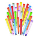JOYme フラッシュMAX ケミカルライト ペンライト 25本セット (発光時間約12時間〜約18時間) ランダム