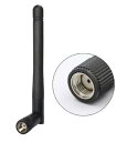2.4GHz/5GHz 3dBi 無指向性 WiFi アンテナ、RP-SMAプラグ、ワイヤレスカード用、PCI Express用、航空無線用、D-Link、Linksys、WET11対応 (1個)