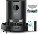 AIRROBO ロボット掃除機 自動ごみ収集 レーザーナビゲーション 2700Pa 超強力吸引 高精度マッピング 進入禁止エリア 自動 水拭き 2.4GWi-Fi対応 250分間連続稼働 自動充電 落下防止 衝突防止 床拭