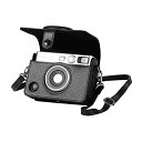 チェキフィルム instax mini Evoケース FUJIFILM チェキ 保護カバー 富士フイルム チェキ 全面保護 傷つけ防止 ショルダーストラップ付き PUレザー 携帯便利 取り出し簡単 磁気スナップ付き
