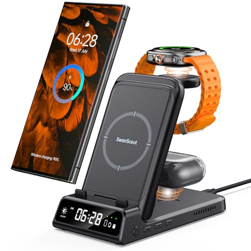 SwanScout Galaxy Watchб 磻쥹Ŵ3in1 ťɡGalaxy S25/S24/S23/S22/S...