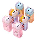 Mecyhomu消しゴム かわいいいペット柄、柔らかい弾性ゴムゼリ鉛筆消しゴムセット文房具ノベルティスクールオフィス子供子供学生DIY描画持ち運びに (6)