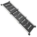 KIKAIYA ペットスロープ 伸縮式 耐荷重 85kg スライド式 ドッグスロープ 犬 ペット用 段差 昇降 車 PER-10