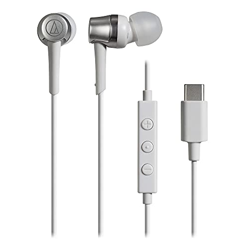 ǥƥ˥ ATH-CKD3C WH ޥդۥ USB Type-C ͭ 1.2m ʥ뷿 ۥ磻