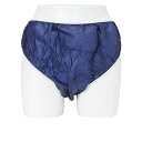ペーパーショーツ (使い捨て 紙パンツ) フリーサイズ 50枚入 ブルー [ 使い捨てパンツ 使い捨てショーツ 使い捨て下着 紙ショーツ ペーパーパンツ 使いきり 使い切り 紙 ディスポ パンツ 下
