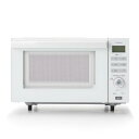 ツインバード オーブンレンジ 18L フラットテーブル 一人暮らし ヘルツフリー 110~200℃ 赤外線センサー お手入れ簡単 ホワイト DR-E852W
