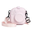 HIYQIN for fujifilm instax mini 12 カメラケース、富士フイルム instax mini 12/11/9/8/SE/7+/40 対応 チェキ mini12 保護カバー instax mini12専用収納バッグ 多機種対応 EVA製 ハードケース ショルダーストラップ