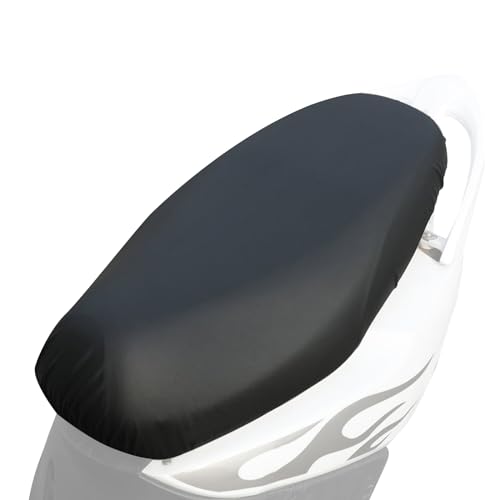 バイクシートカバー 厚手合皮素材 取り付け簡単 被せるだけの口ゴム式 ホンダ ディオAF62/AF68に対応