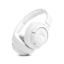 JBL TUNE 770NC ワイヤレス オーバーイヤー ハイブリッド ノイズキャンセリング ヘッドホン アプリ対応 マルチポイント 40mmドライバー (ホワイト)