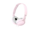 ソニー(SONY) ヘッドホン MDR-ZX110 : 密閉型 折りたたみ式 ピンク MDR-ZX110 P