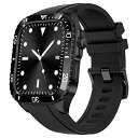 BinGeLi コンパチブル Apple Watch バンド ケース付き TPUベルト 一体型 アップルウォッチ 9/8/7 45mm SE2/6/5/4/SE 44mm 対応 耐衝撃性 耐久性 ステンレス鋼 メタル ケース メンズ Watch 保護 カバー デラッ