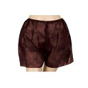 ペーパートランクス (フリーサイズ) 50枚入 ブラウン [ 紙ショーツ 紙パンツ ペーパーショーツ ペーパーパンツ 使い捨て トランクス 下着 男女兼用 エステ 旅行 入院 介護 防災グッズ 業務用
