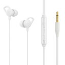 3APLUS D10 睡眠用イヤホン カナル型 寝ホン ASMR 有線イヤホン 寝ながらイヤホン ノイズ遮断 マイク付き 3.5mm 軽量 超小型 超快適 仕事/勉強/不眠症の方や横寝る方に最適 ホワイト