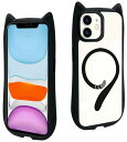 iPhone 11 ケース 専用 猫耳 mimi TPU ストラップホール付き ねこみみ 猫 ネコ ねこ 背面クリア シンプル おしゃれ アイフォン 11 カバ...