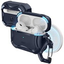 ESR . Pro2 ケース MagSafe対応 . Pro 第2世代/第1世代 (2023/2022/2019)共通 HaloLock付き(USB-C/Lightningケーブル対応)、強力な落下防止、磁気付き蓋、ブルー