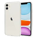 iPhone 11 ケース クリア PC 耐衝撃 軽量 薄型 滑り止め 黄ばみなし 指紋防止 傷防止 米軍MIL規格 スマホカバー EUMADOVE (クリア, iPhone 11)